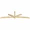 Ekena Millwork Alberta Rough Sawn Timber Gable Bracket, Douglas Fir, 108"W x 36"H x 4"D x 4"F, 8/12 Pitch GBW108X36X0404ALB00RDF - alternate 2